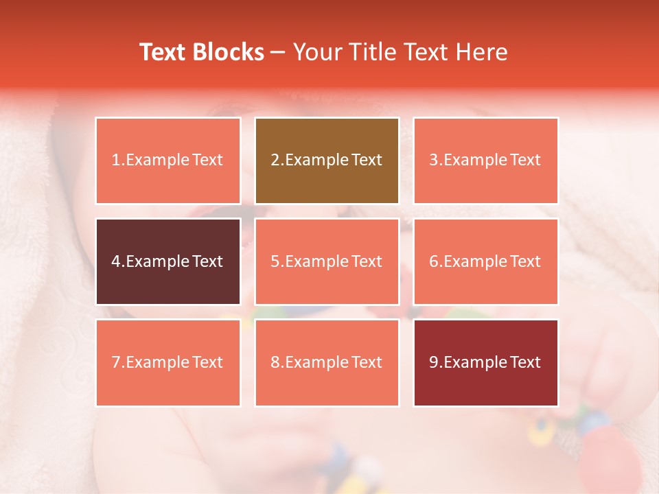 Newborn Adorable Attractive PowerPoint Template