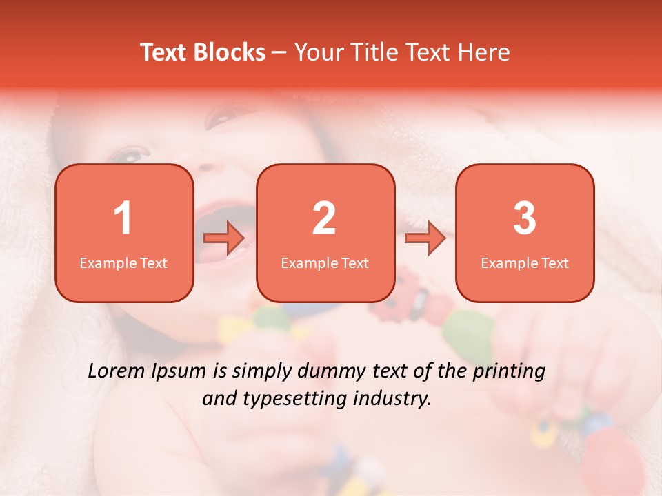Newborn Adorable Attractive PowerPoint Template