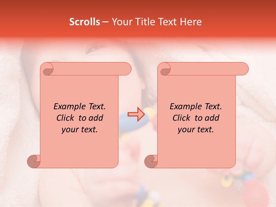 Newborn Adorable Attractive PowerPoint Template