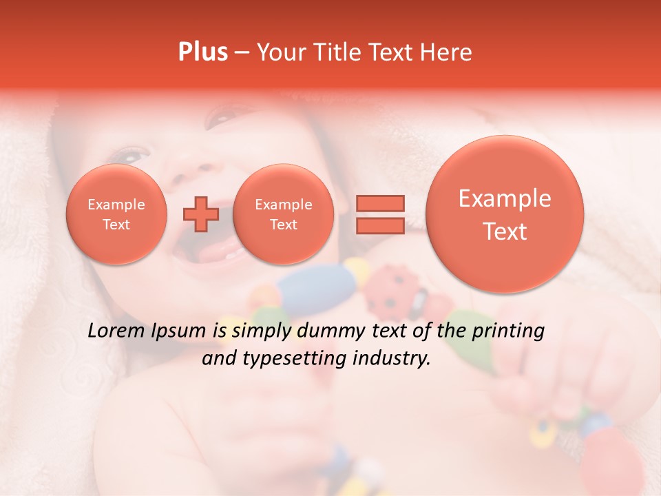 Newborn Adorable Attractive PowerPoint Template