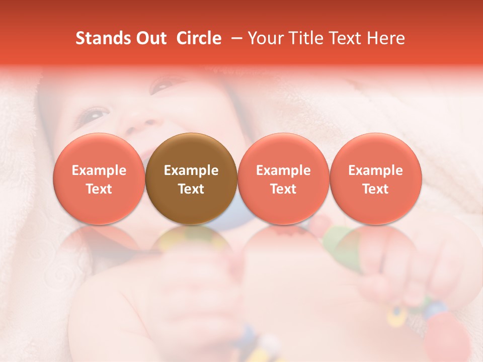 Newborn Adorable Attractive PowerPoint Template