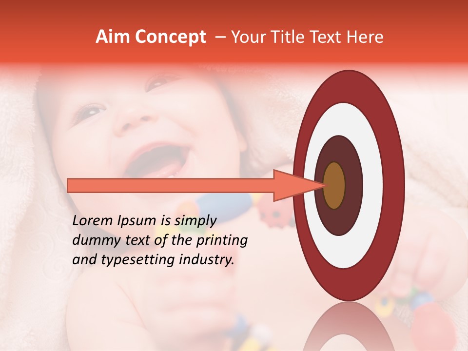 Newborn Adorable Attractive PowerPoint Template