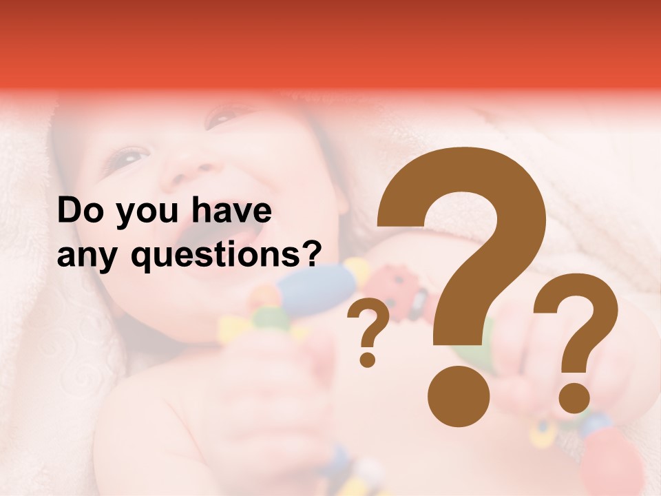 Newborn Adorable Attractive PowerPoint Template