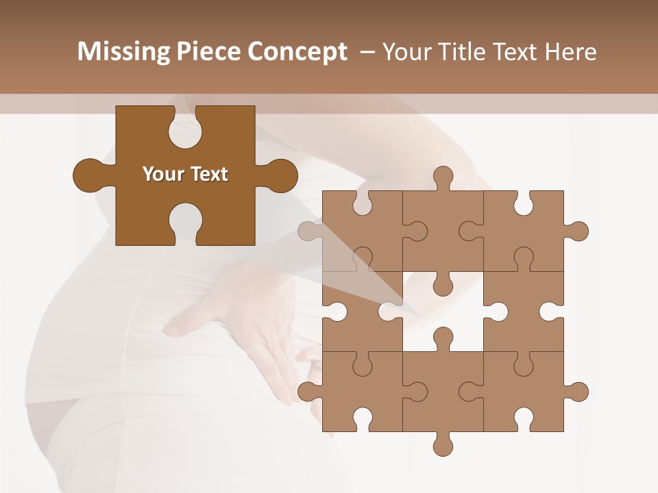 Back Disease Standing PowerPoint Template