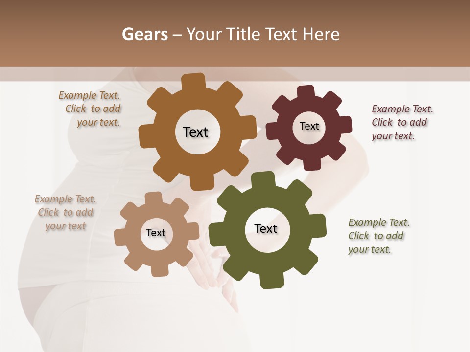 Back Disease Standing PowerPoint Template