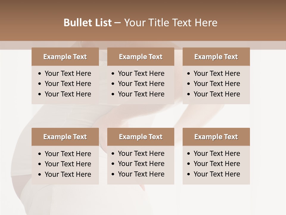 Back Disease Standing PowerPoint Template