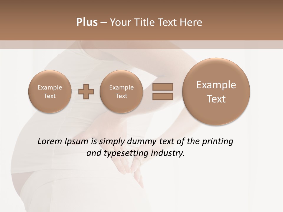 Back Disease Standing PowerPoint Template