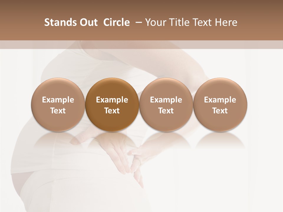 Back Disease Standing PowerPoint Template