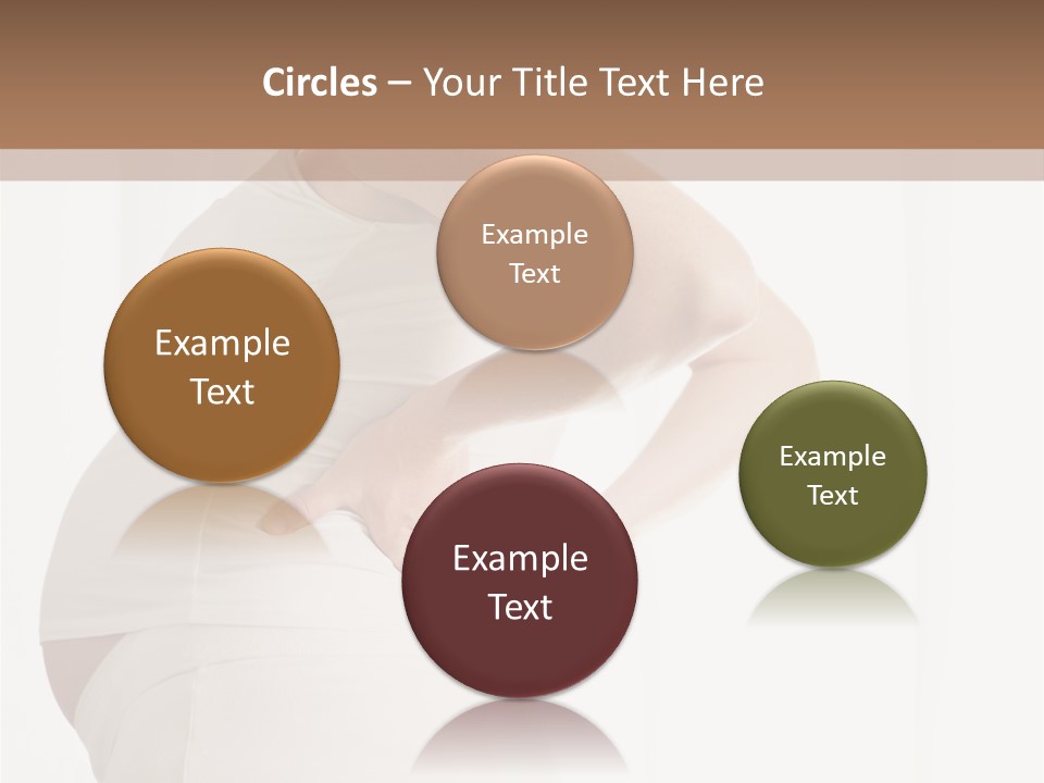 Back Disease Standing PowerPoint Template