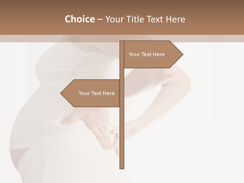 Back Disease Standing PowerPoint Template