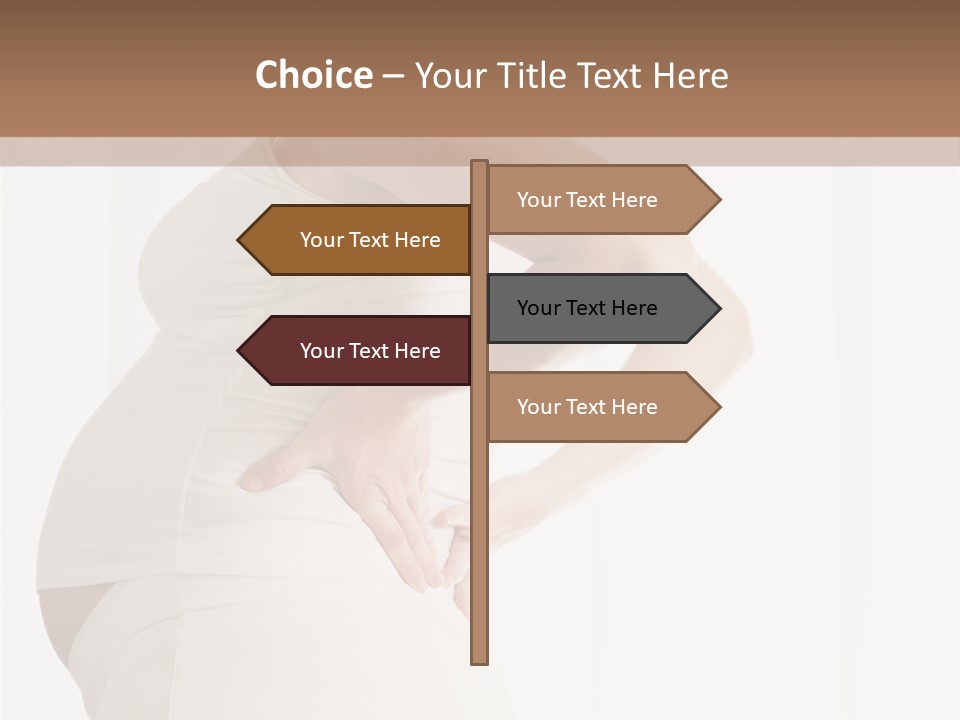 Back Disease Standing PowerPoint Template