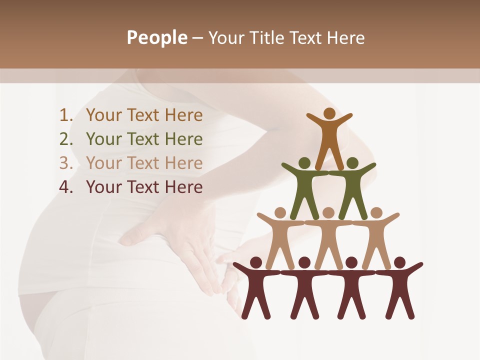 Back Disease Standing PowerPoint Template