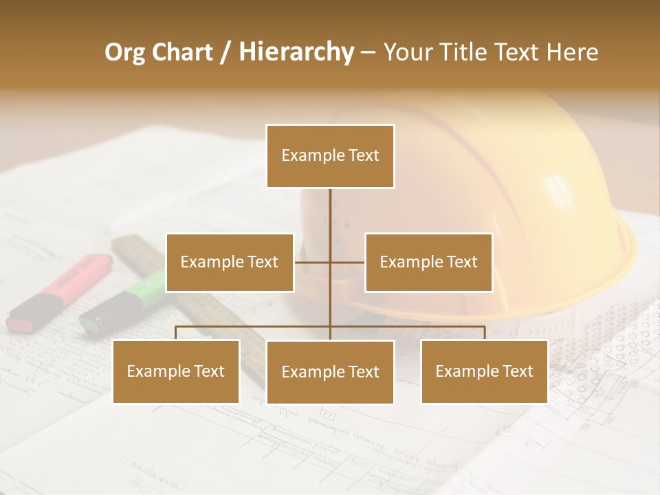 Felttip Measure Schematic PowerPoint Template