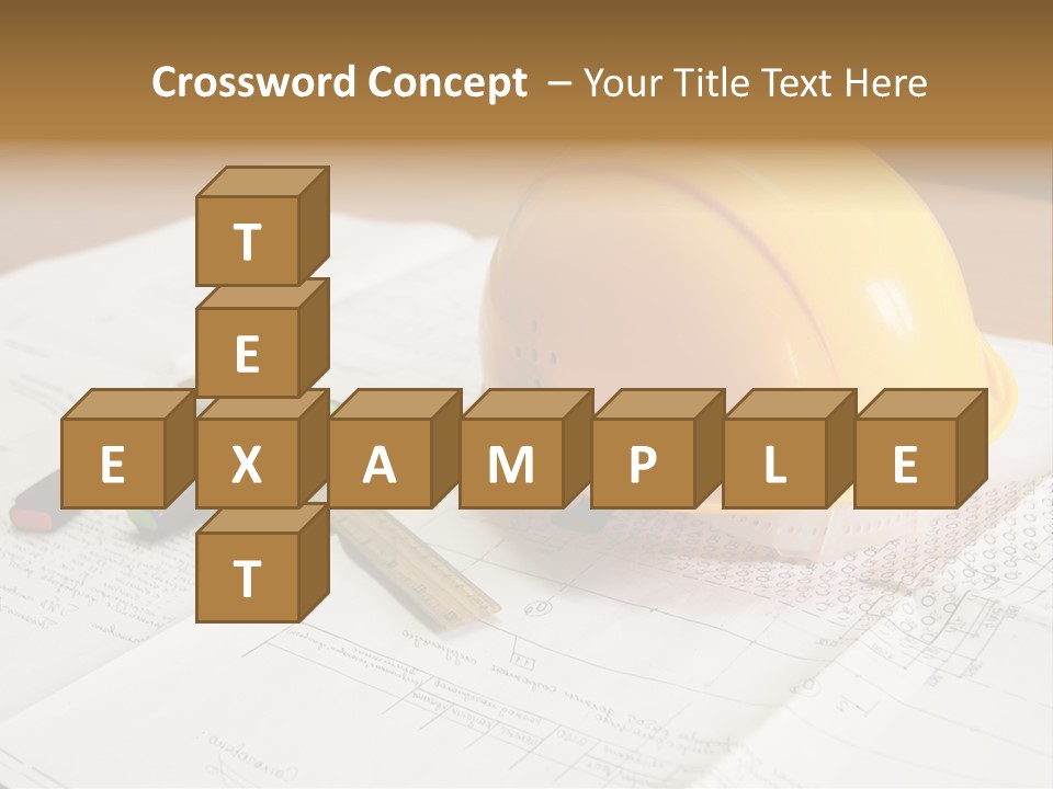 Felttip Measure Schematic PowerPoint Template