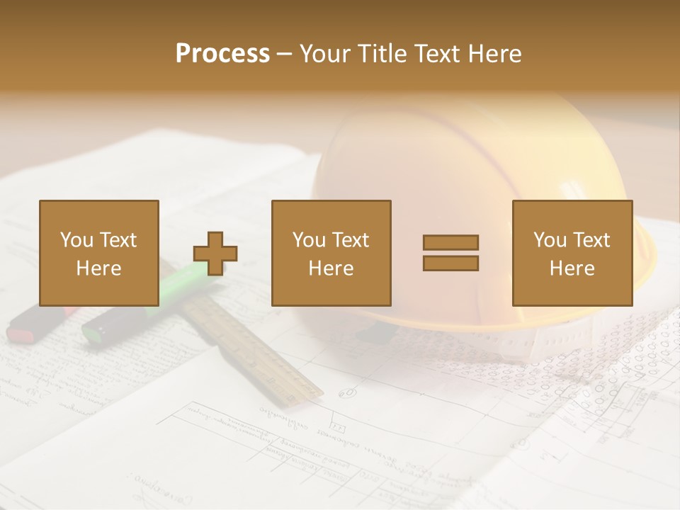 Felttip Measure Schematic PowerPoint Template