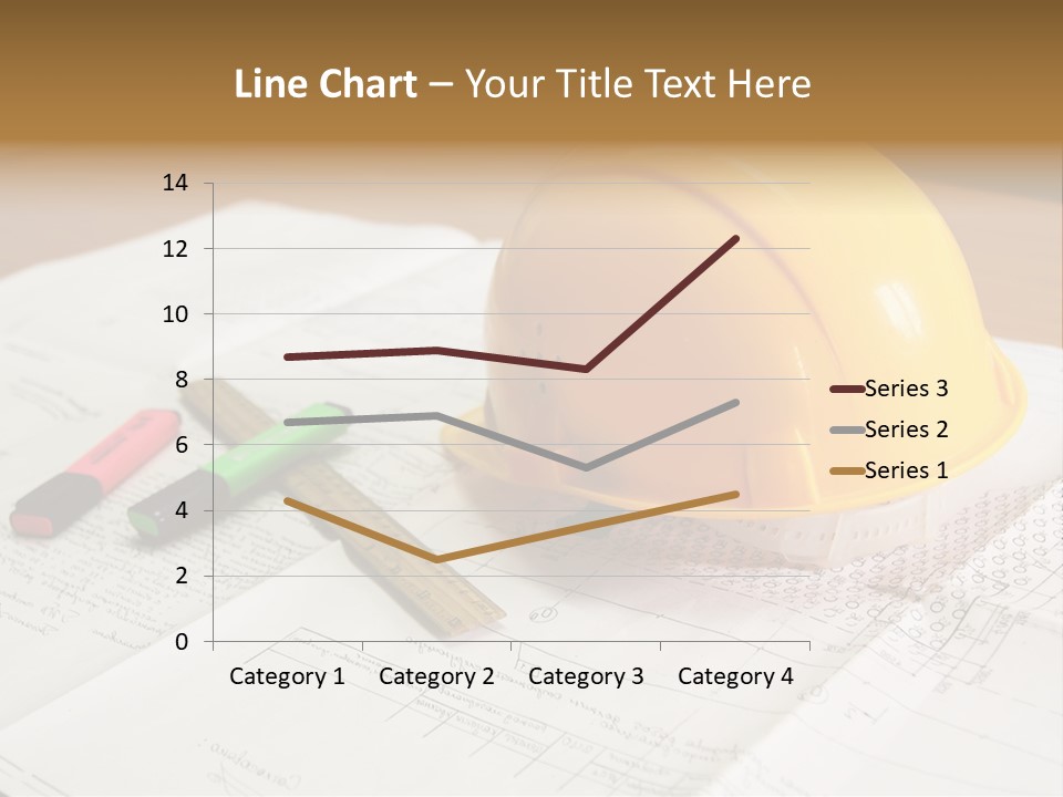 Felttip Measure Schematic PowerPoint Template