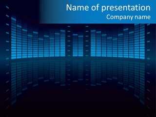 Volume Background Diagram PowerPoint Template