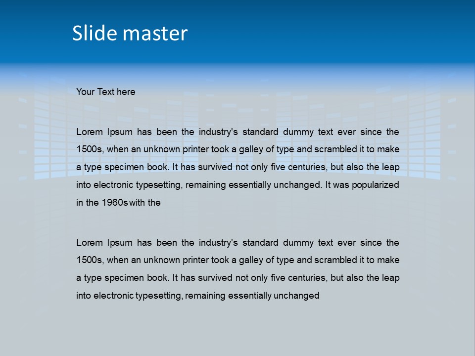 Volume Background Diagram PowerPoint Template