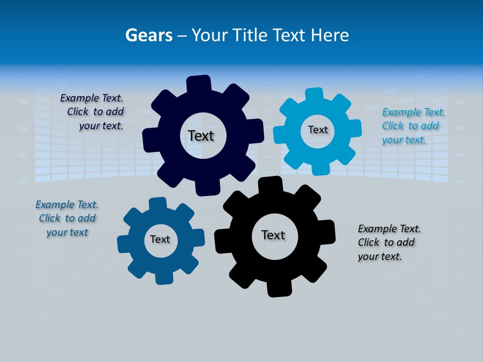 Volume Background Diagram PowerPoint Template