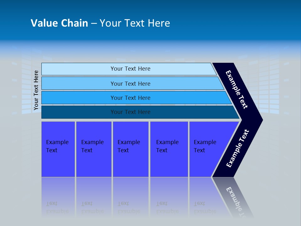 Volume Background Diagram PowerPoint Template