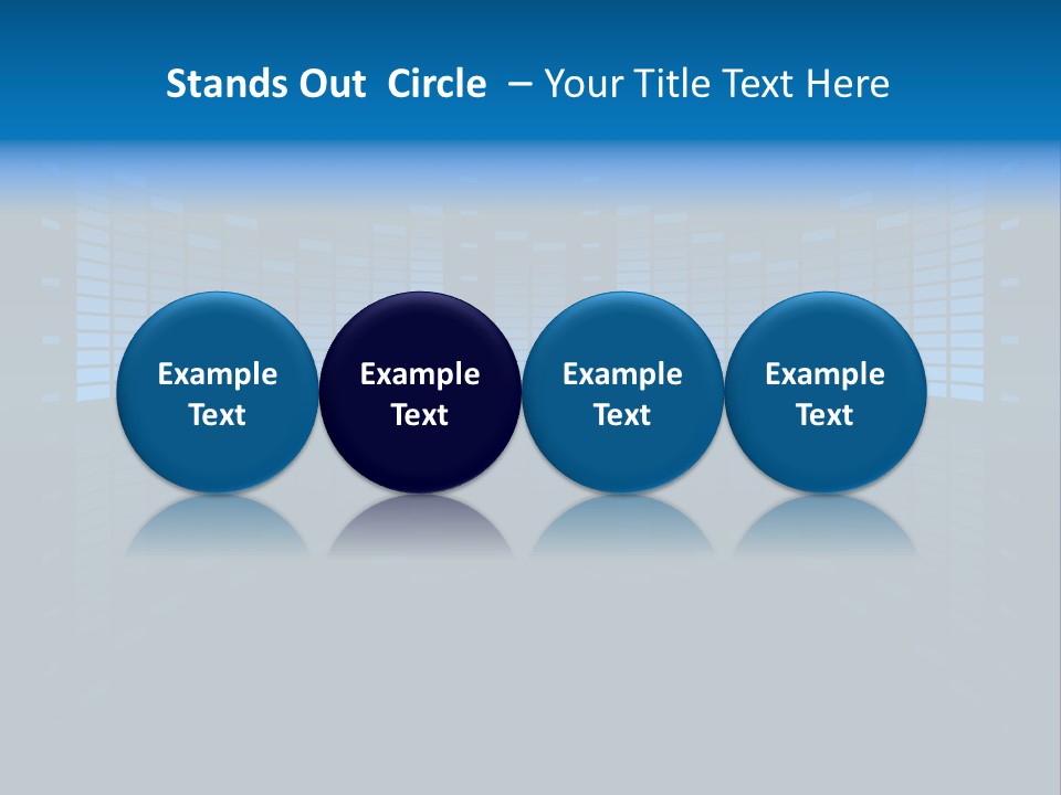 Volume Background Diagram PowerPoint Template
