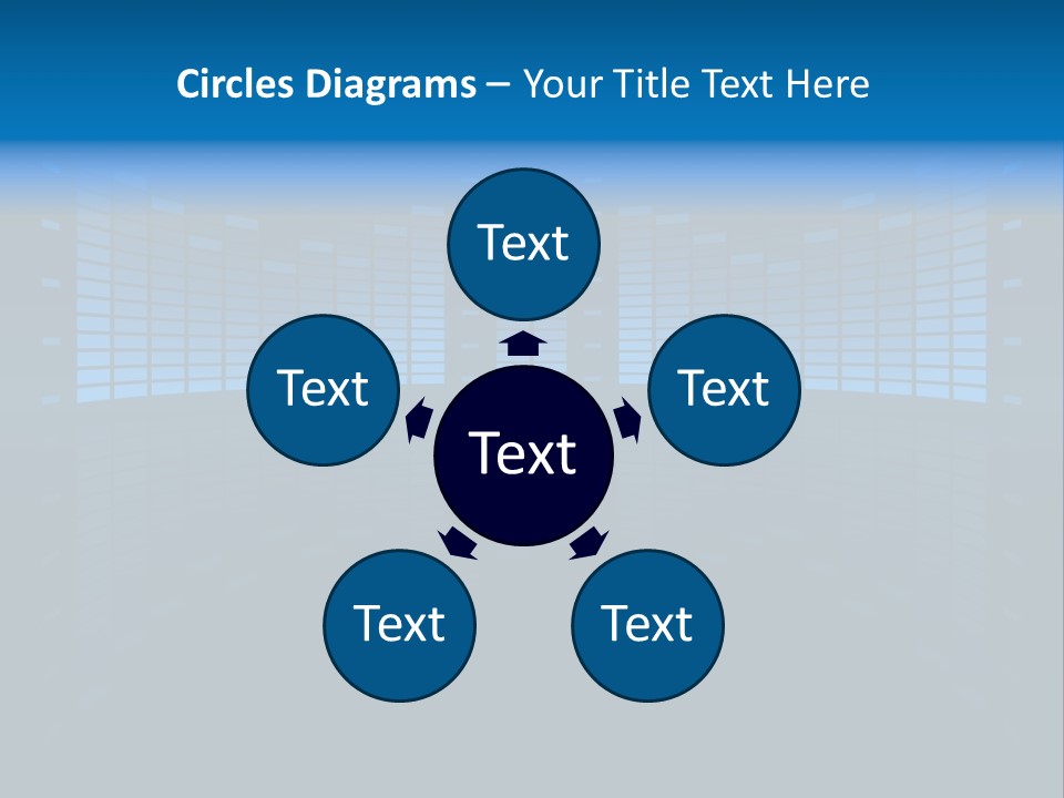 Volume Background Diagram PowerPoint Template