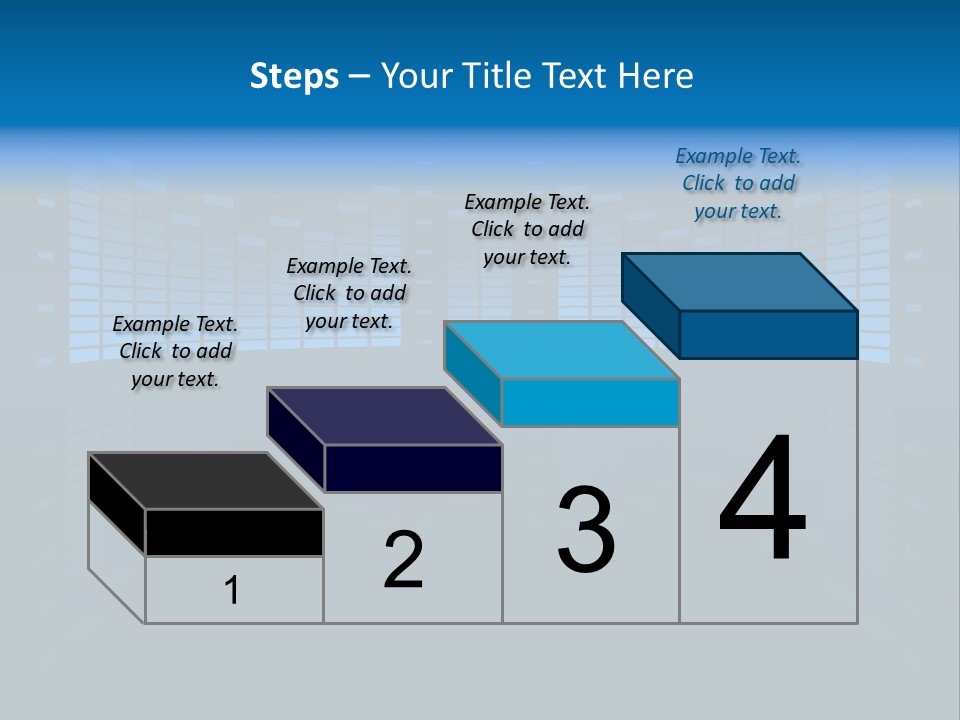 Volume Background Diagram PowerPoint Template