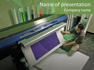 Equipment Workplace Work PowerPoint Template