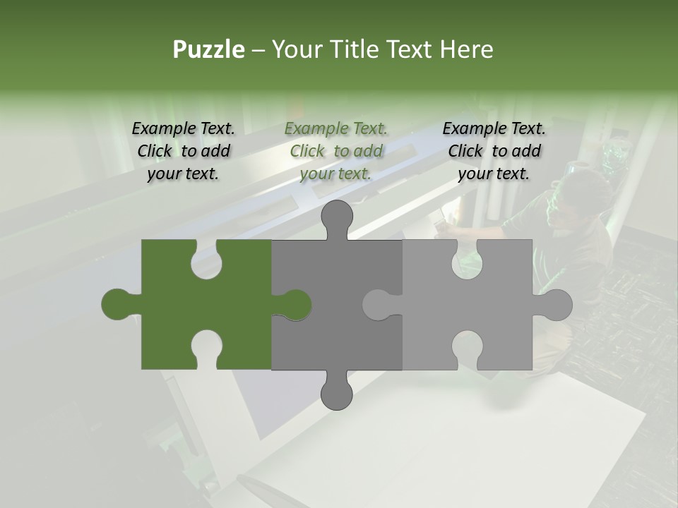 Equipment Workplace Work PowerPoint Template