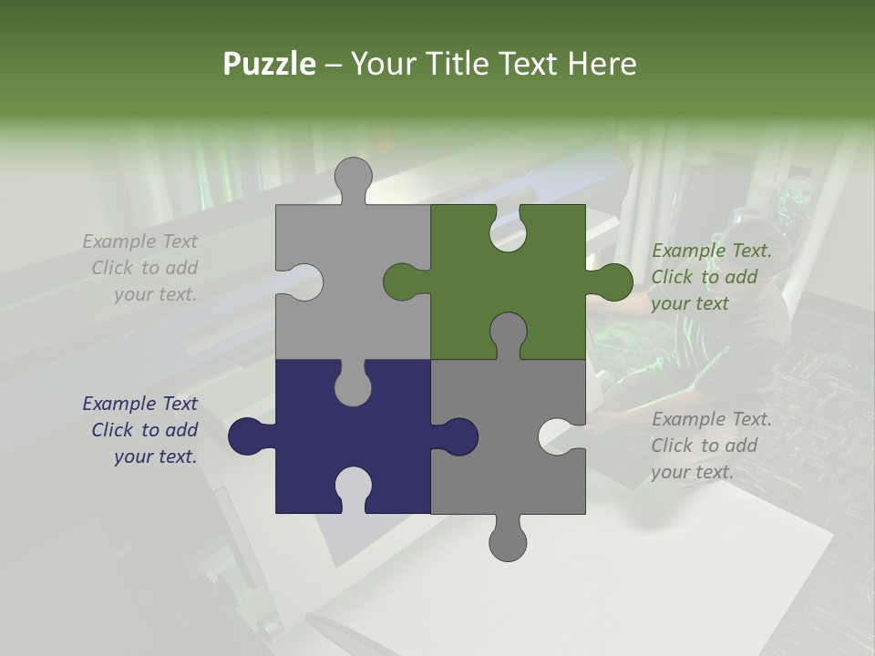 Equipment Workplace Work PowerPoint Template