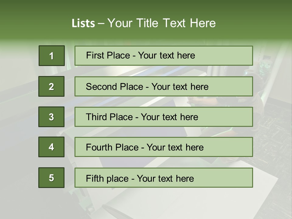 Equipment Workplace Work PowerPoint Template