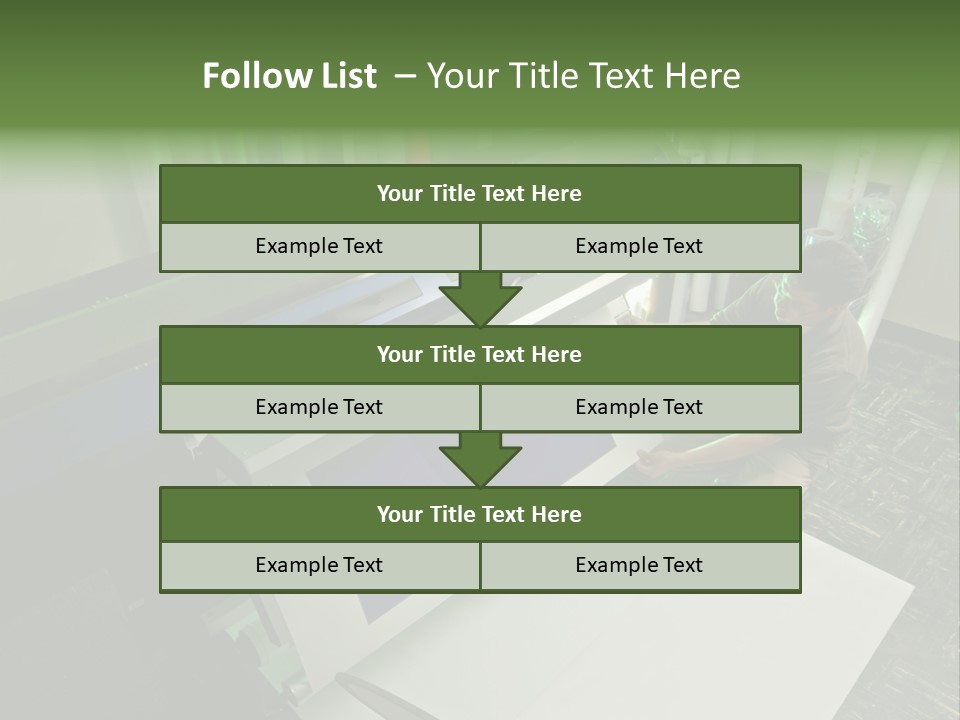 Equipment Workplace Work PowerPoint Template