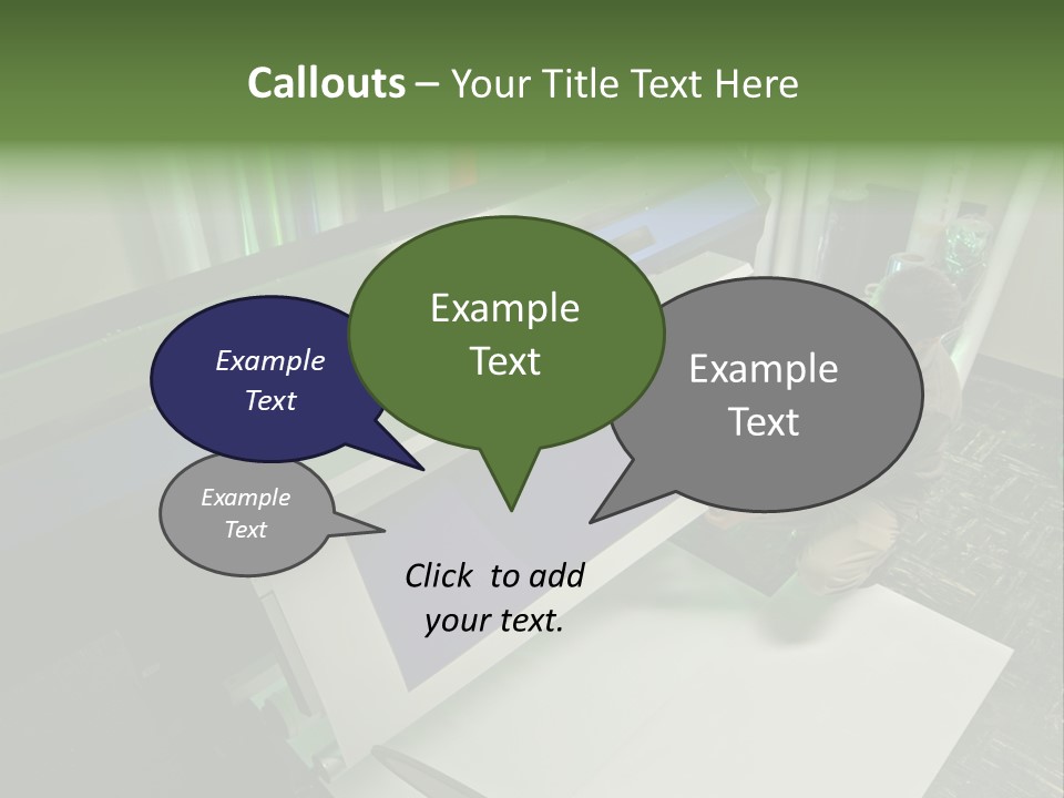 Equipment Workplace Work PowerPoint Template