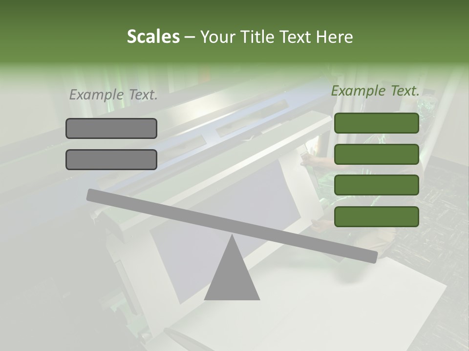 Equipment Workplace Work PowerPoint Template