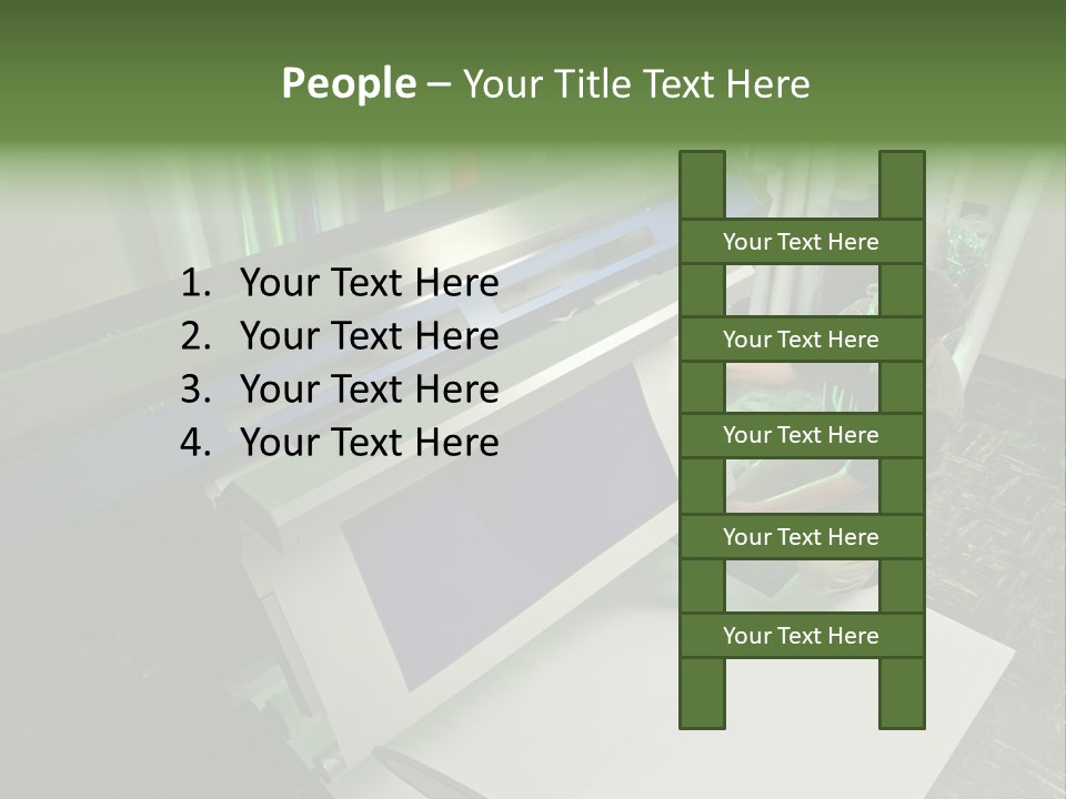 Equipment Workplace Work PowerPoint Template