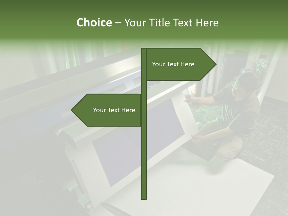Equipment Workplace Work PowerPoint Template
