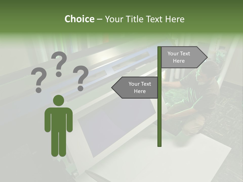 Equipment Workplace Work PowerPoint Template