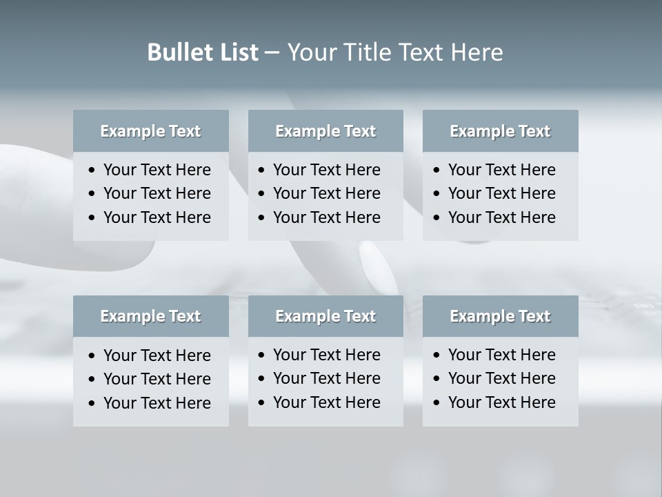 Key Arm Equipment PowerPoint Template
