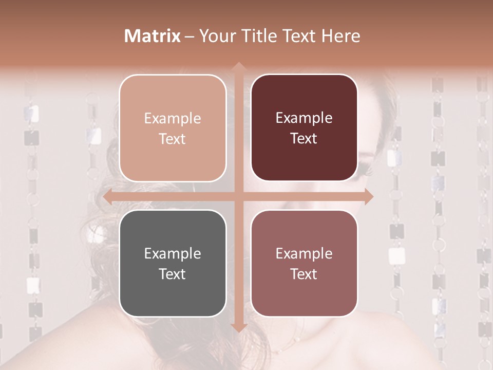 Elegance Dress Fashion PowerPoint Template