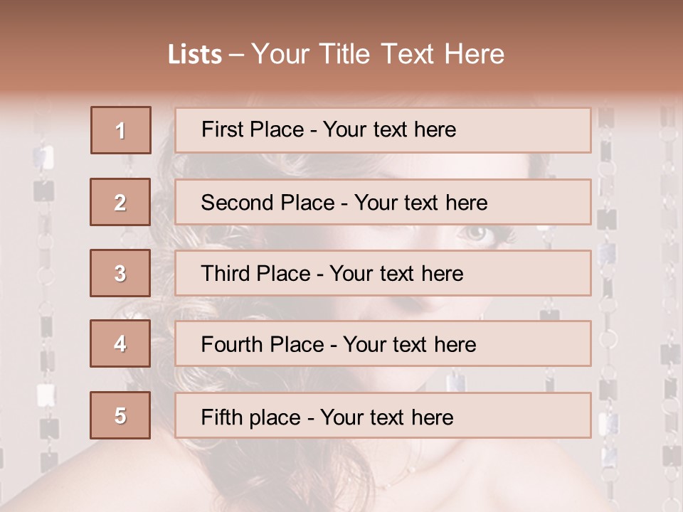 Elegance Dress Fashion PowerPoint Template