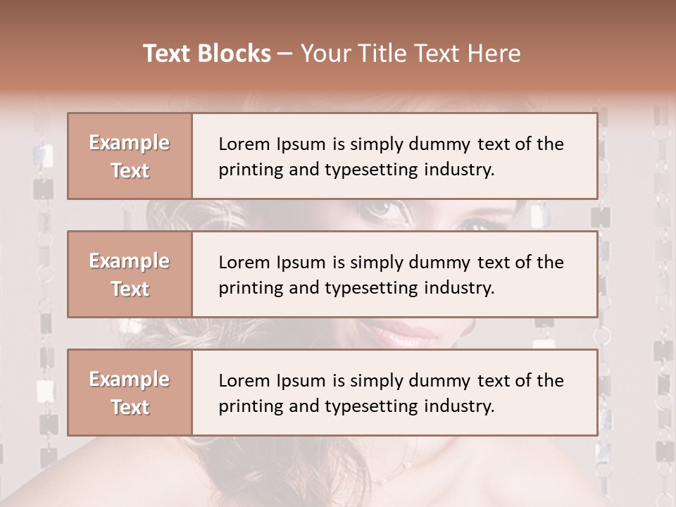 Elegance Dress Fashion PowerPoint Template