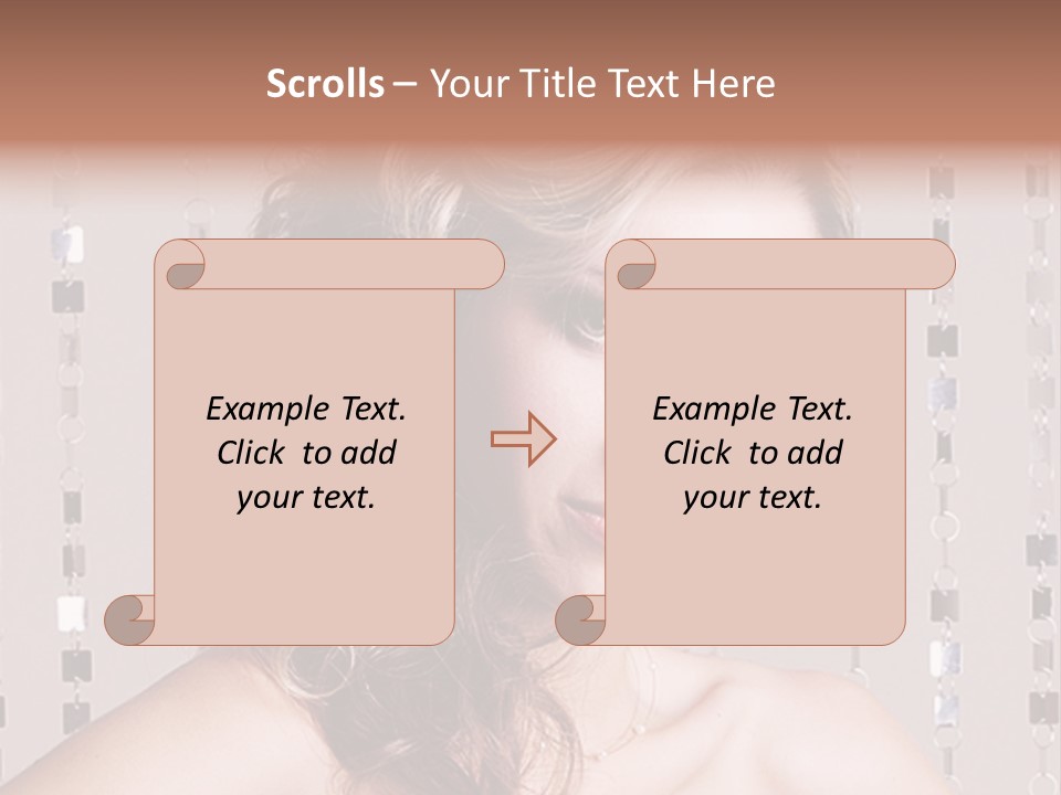 Elegance Dress Fashion PowerPoint Template
