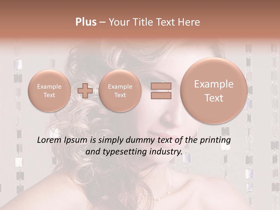 Elegance Dress Fashion PowerPoint Template