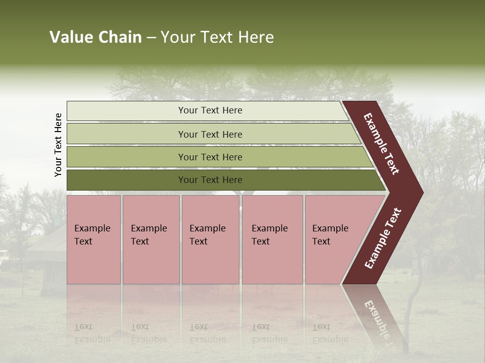 Trees Adventure Arid Climate PowerPoint Template
