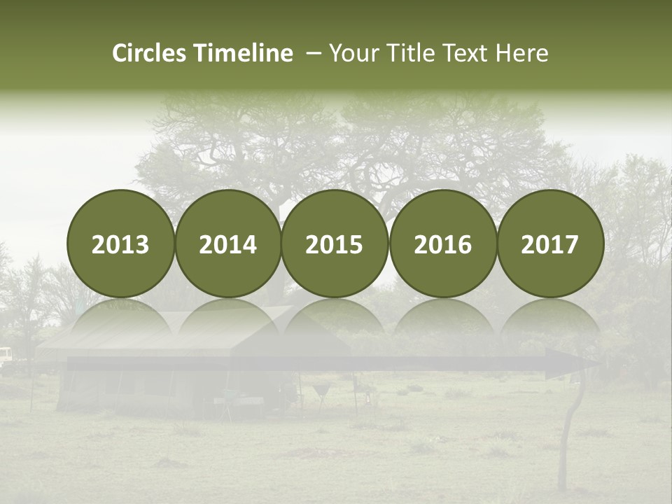 Trees Adventure Arid Climate PowerPoint Template