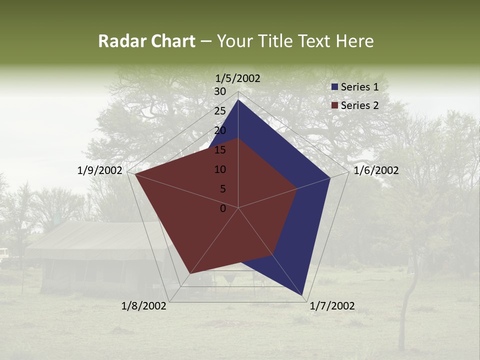 Trees Adventure Arid Climate PowerPoint Template