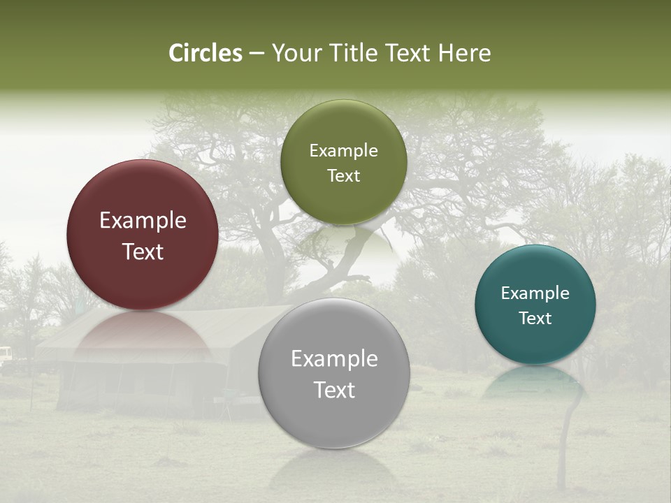 Trees Adventure Arid Climate PowerPoint Template