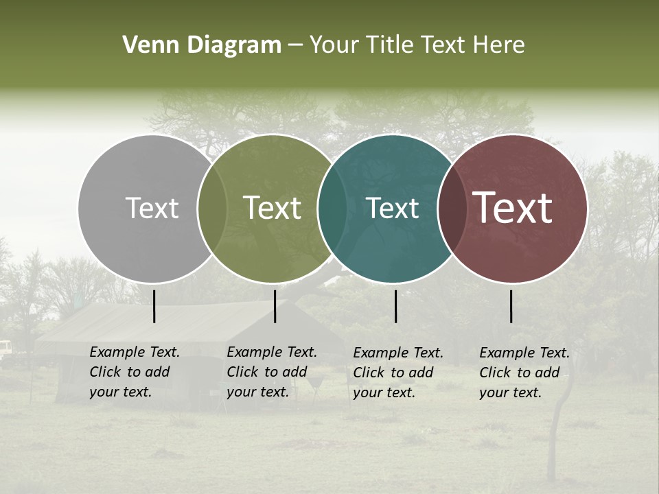 Trees Adventure Arid Climate PowerPoint Template