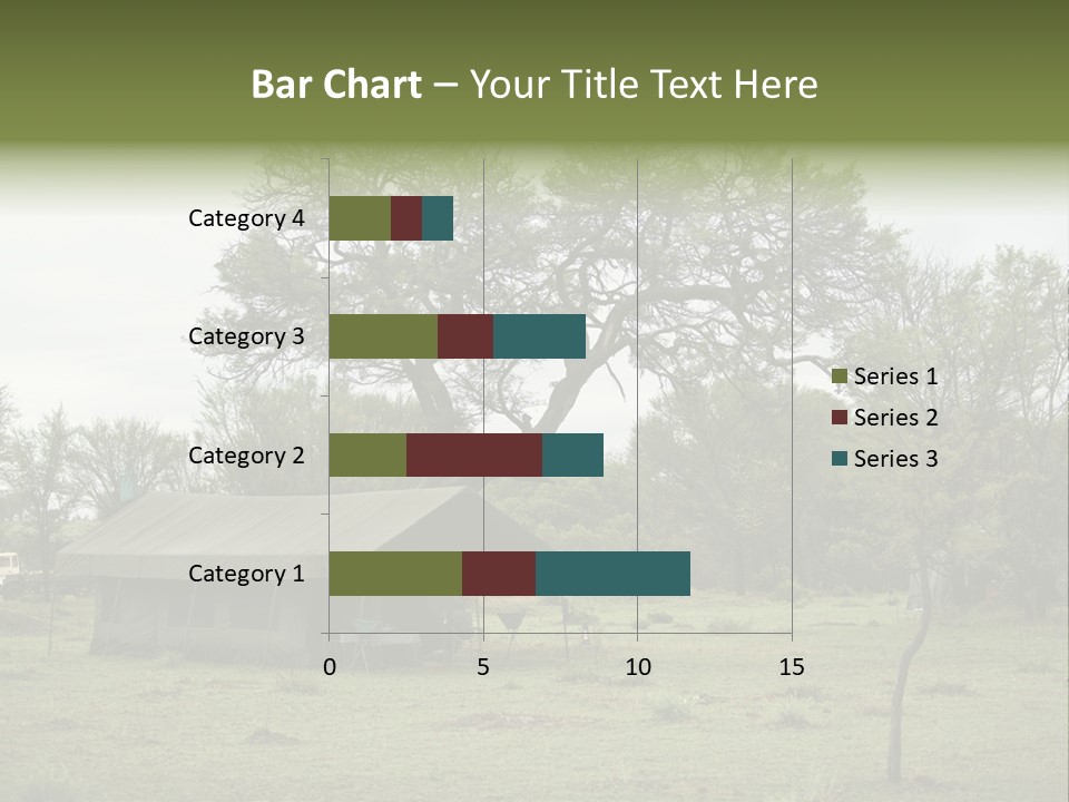 Trees Adventure Arid Climate PowerPoint Template
