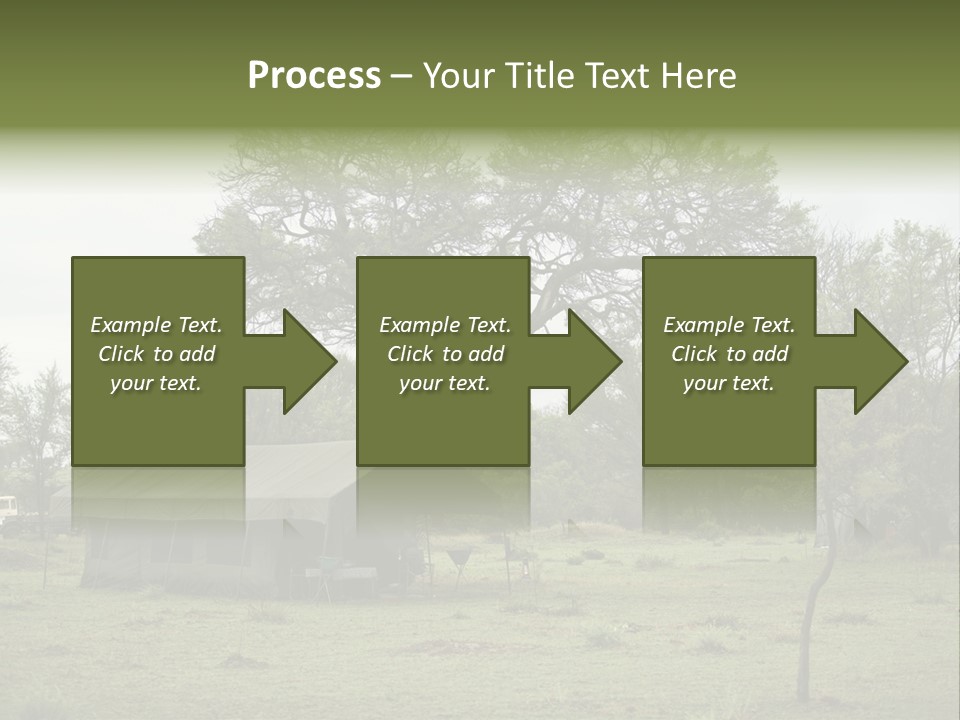 Trees Adventure Arid Climate PowerPoint Template